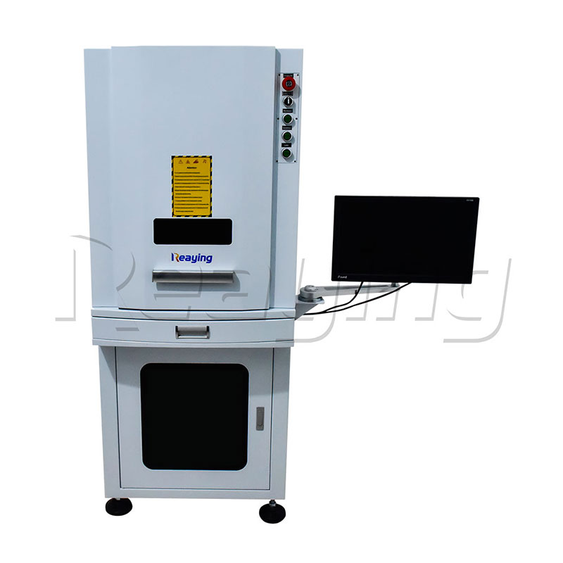 Sealed fiber laser marking and engraving machine