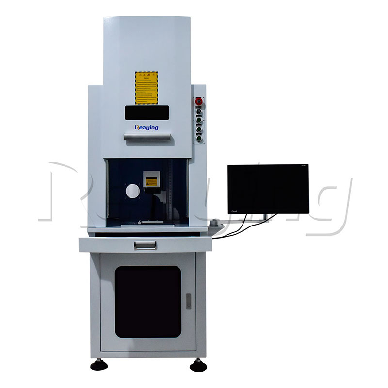 Sealed fiber laser marking and engraving machine