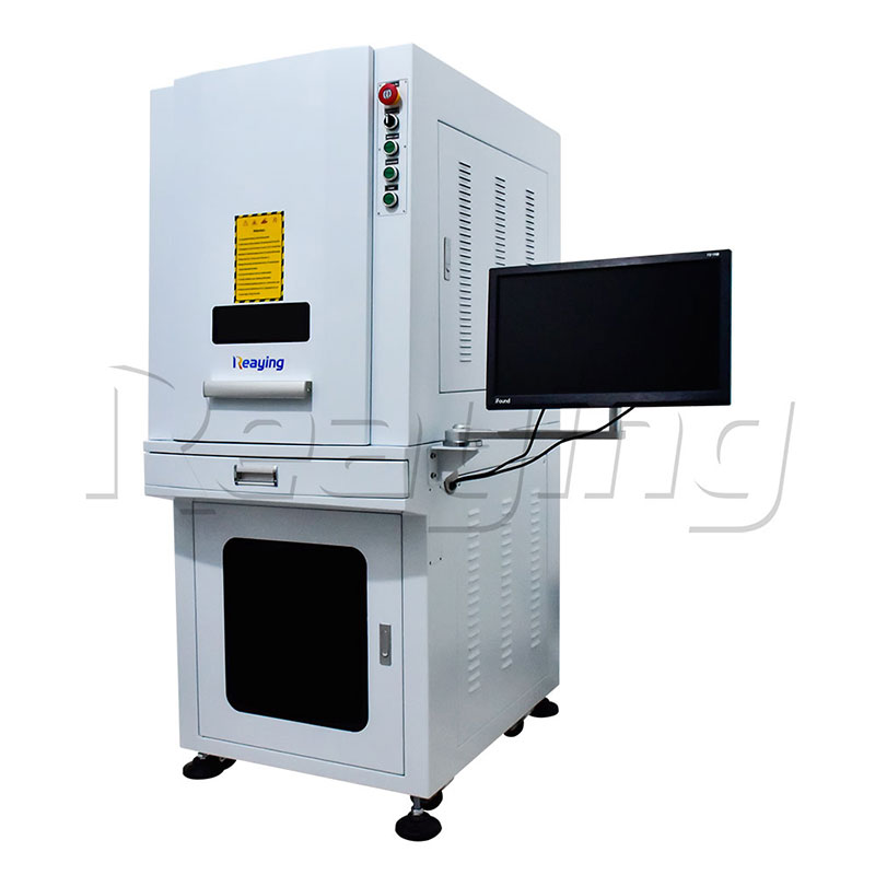 Sealed fiber laser marking and engraving machine