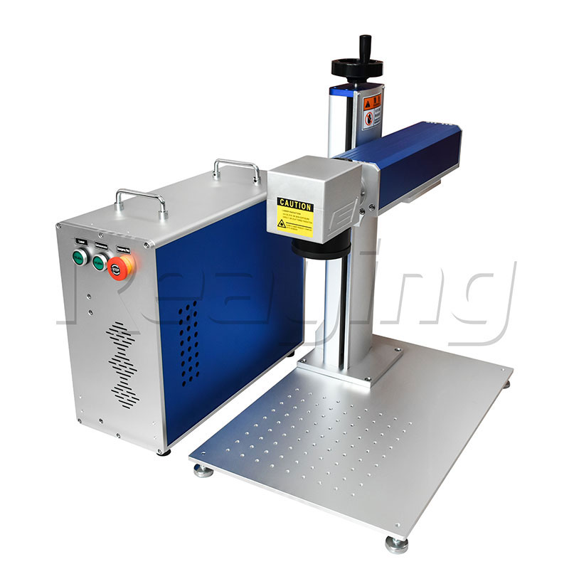 Separate fiber laser marking and engraving machine