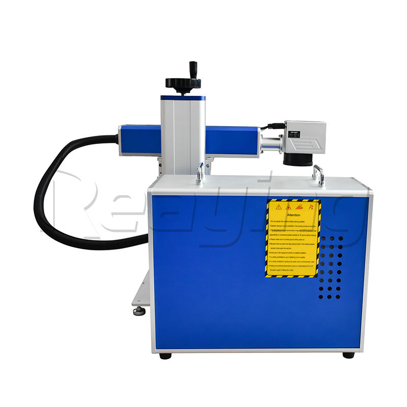 Separate fiber laser marking and engraving machine