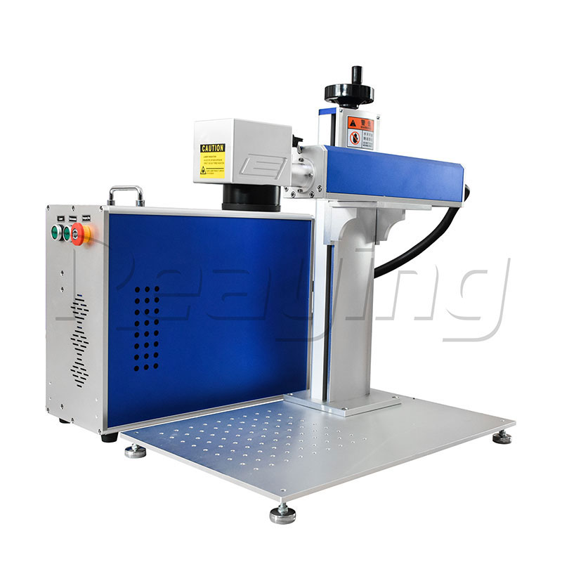 Separate portable fiber makring and engraving machine