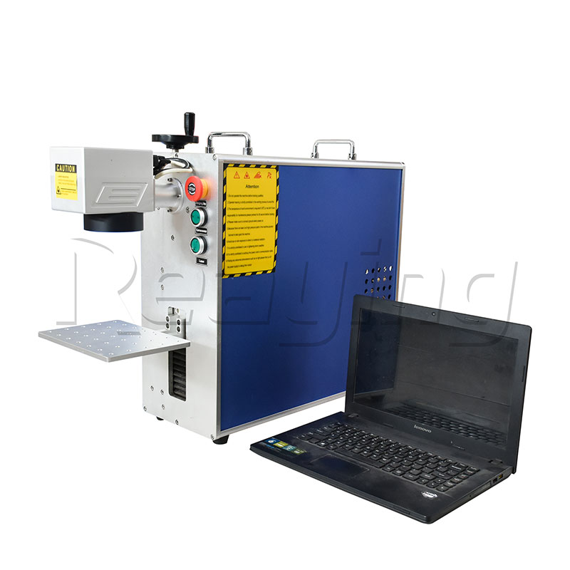 Standard portable fiber marking and engraving machine